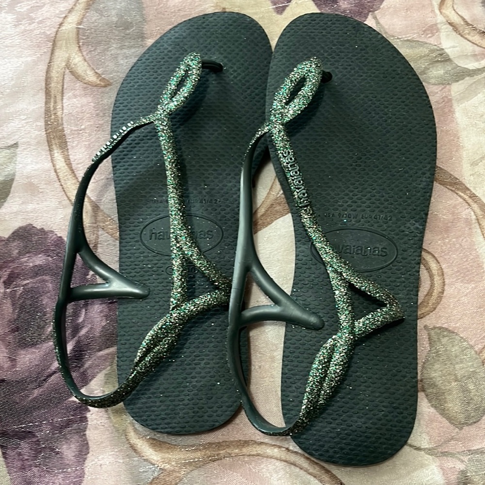 Sparkly sandals